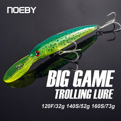 Noeby NBL9046 120/140/160mm Big Game Trolling Bait